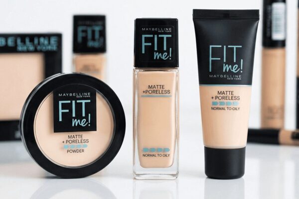 Maybelline Fit Me Matte Foundation bottle and product image