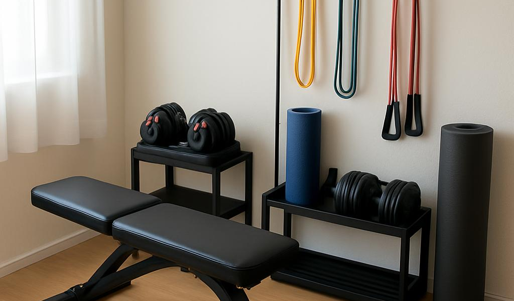 How to Set Up a Beginner Home Gym in Small Spaces